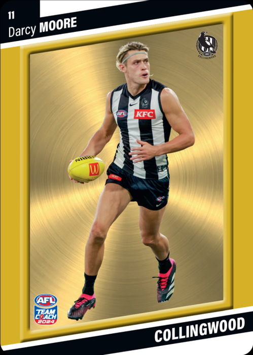 Darcy Moore, 11, Gold Parallel, 2024 Teamcoach AFL