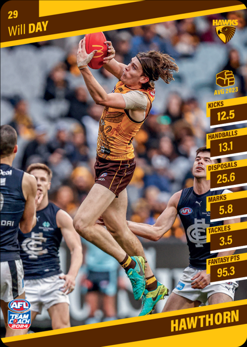 2024 Teamcoach AFL Common Cards - Cards 1 to 100 - Pick Your Card