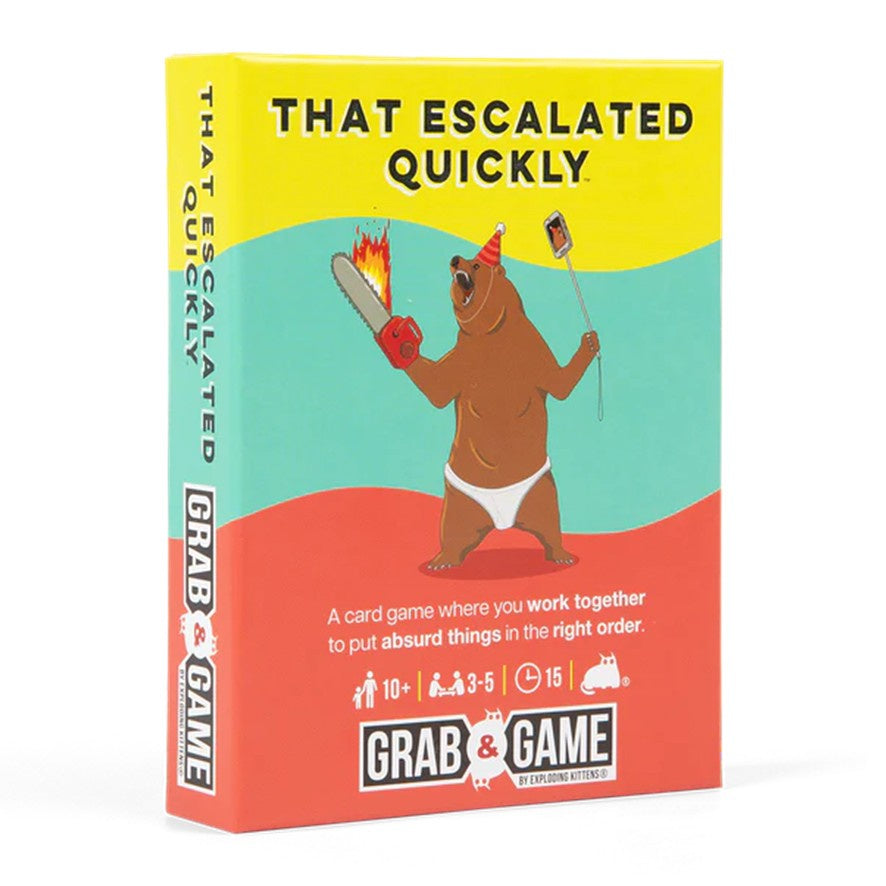 Grab & Game - That Escalated Quickly (By Exploding Kittens)