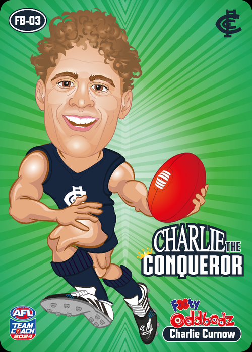 Charlie Curnow, FB-03, Footy Oddbodz, 2024 Teamcoach AFL