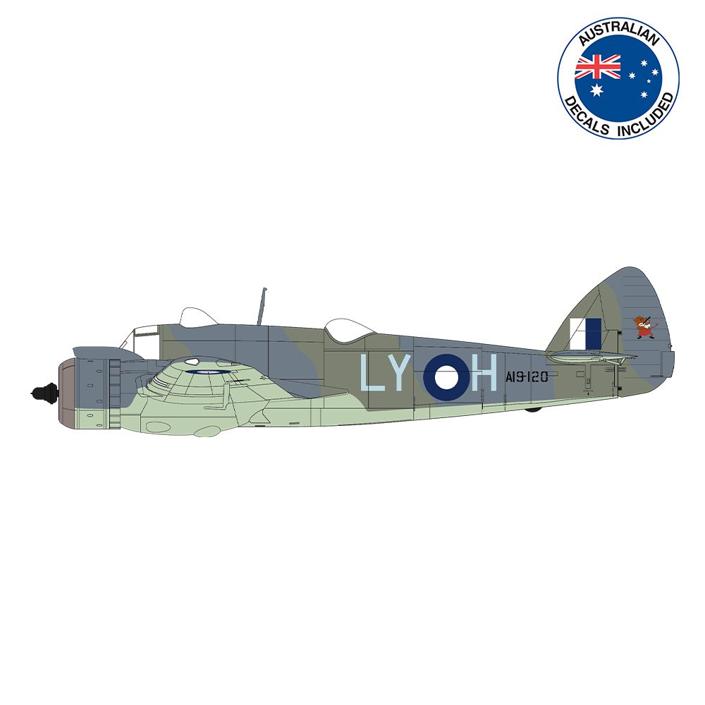 REVELL BRISTOL BEAUFTHTER MK. VI AUS. DECALS, 1:48 Scale Model Kit