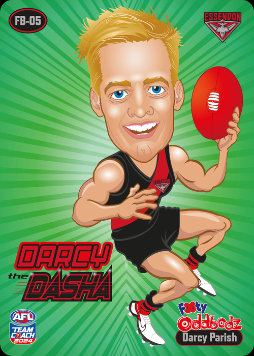 Darcy Parish, FB-05, Footy Oddbodz, 2024 Teamcoach AFL