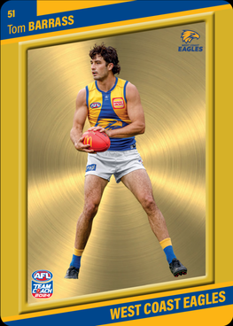 Tom Barrass, 51, Gold Parallel, 2024 Teamcoach AFL