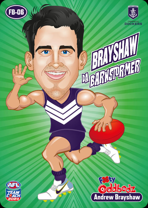 Andrew Brayshaw, FB-06, Footy Oddbodz, 2024 Teamcoach AFL