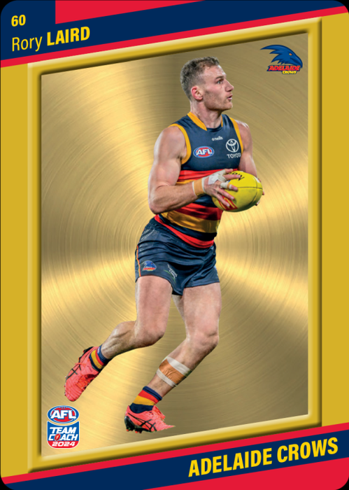 Rory Laird, 60, Gold Parallel, 2024 Teamcoach AFL