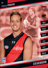 2024 Teamcoach AFL Silver Parallel Cards - Cards 1 to 100 - Pick Your Card