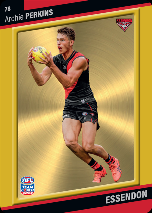 Archie Perkins, 78, Gold Parallel, 2024 Teamcoach AFL