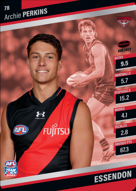 2024 Teamcoach AFL Silver Parallel Cards - Cards 1 to 100 - Pick Your Card