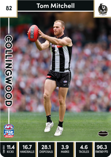 2023 Teamcoach AFL Common Cards -  Cards 1 to 100 - Pick Your Card