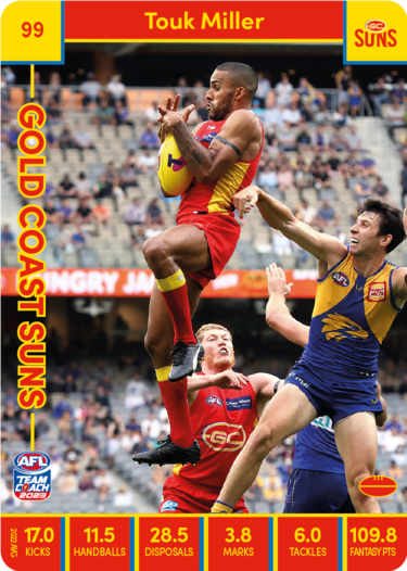 2023 Teamcoach AFL Common Cards -  Cards 1 to 100 - Pick Your Card