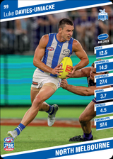 2024 Teamcoach AFL Common Cards - Cards 1 to 100 - Pick Your Card