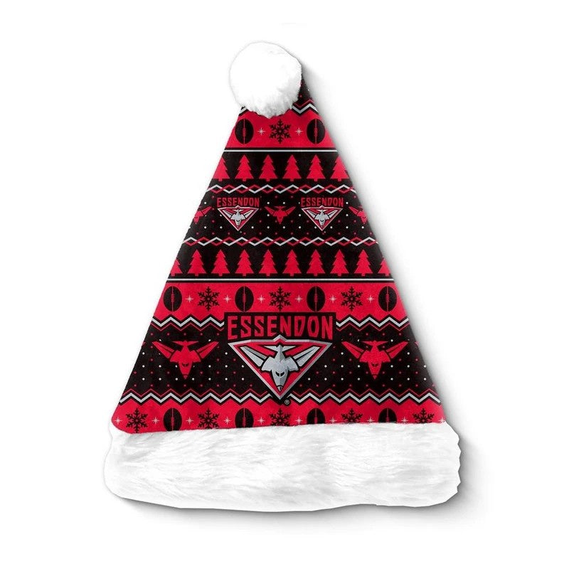 Essendon Bombers Christmas Santa Hat