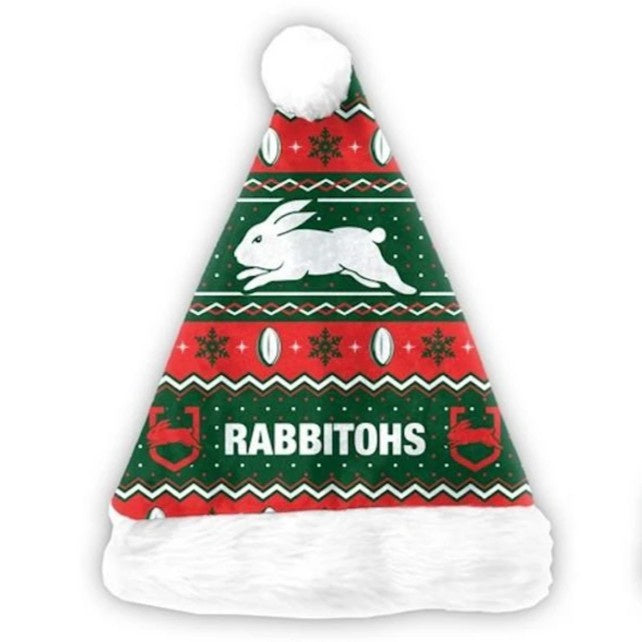 South Sydney Rabbitohs Christmas Santa Hat
