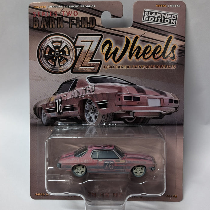 Holden HQ Monaro, #11/12, Barn Find, Oz Wheels Series 2, 1:64 Scale Diecast Car