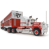Highway Replicas 12033 VRT Livestock Road Train & 12967 Livestock Trailer, 1:64 Scale Diecast
