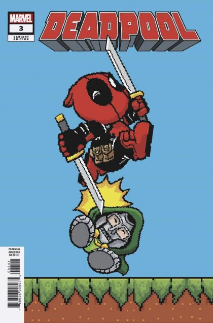 Deadpool, Vol. 9, #3 Waite 8-Bit Variant Comic