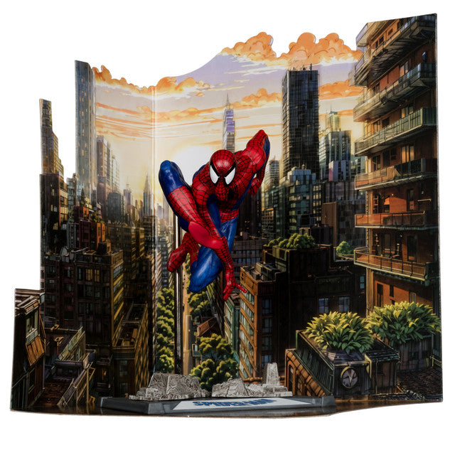 McFarlane Spider-Man (Spider-Man #6) 1:10th Scale Posed Figure w/Scene