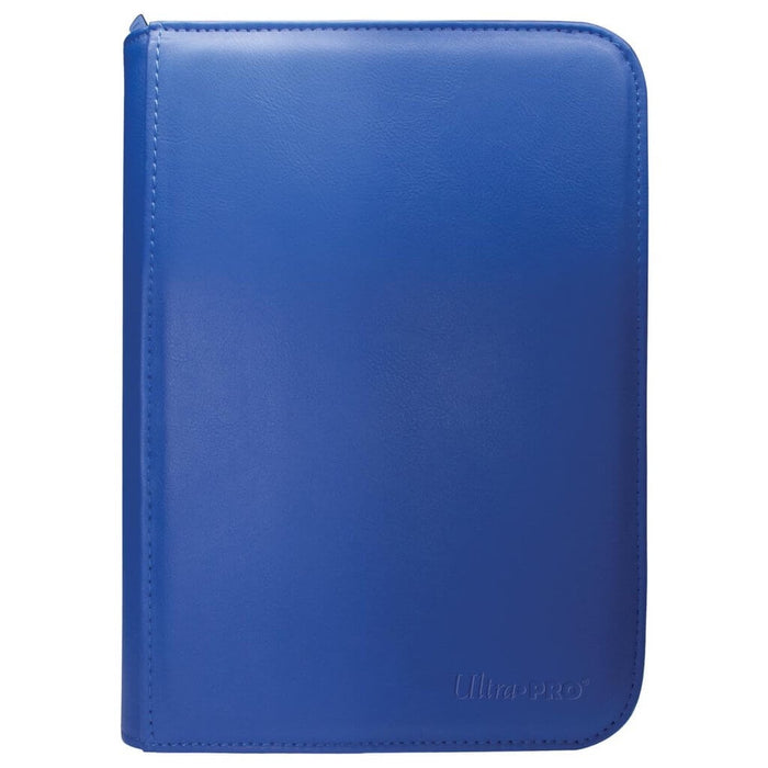 ULTRA PRO Binder - Vivid 4-Pocket Zippered Pro-Binder: Blue