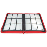 ULTRA PRO Binder - Vivid 9-Pocket Zippered Pro-Binder: Red