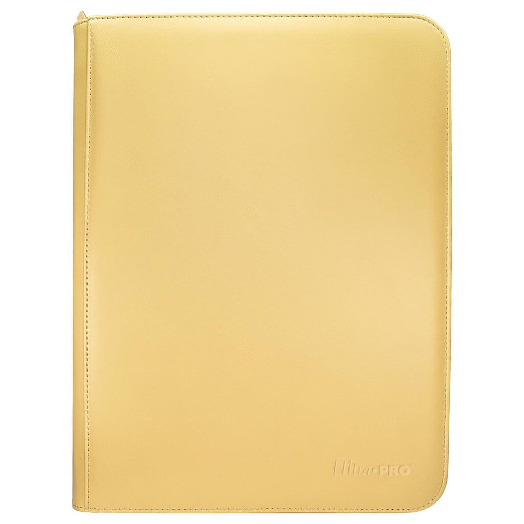 ULTRA PRO Binder - Vivid 9-Pocket Zippered Pro-Binder: Yellow