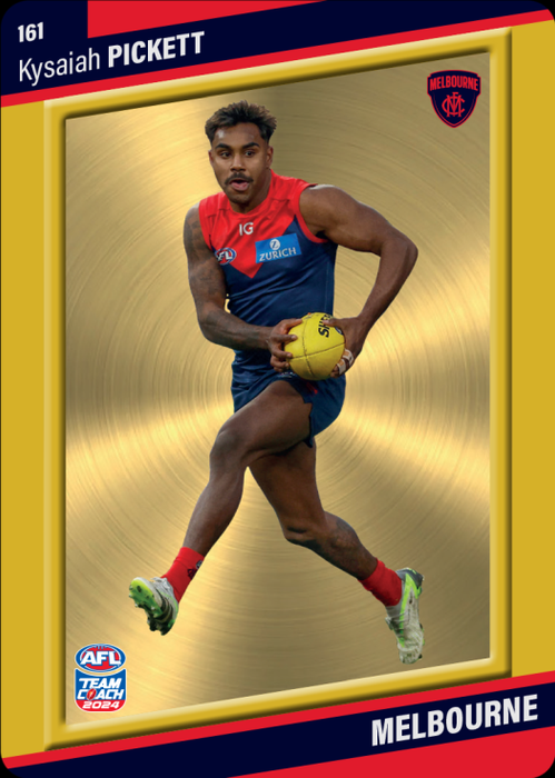Kysaiah Pickett, 161, Gold Parallel, 2024 Teamcoach AFL