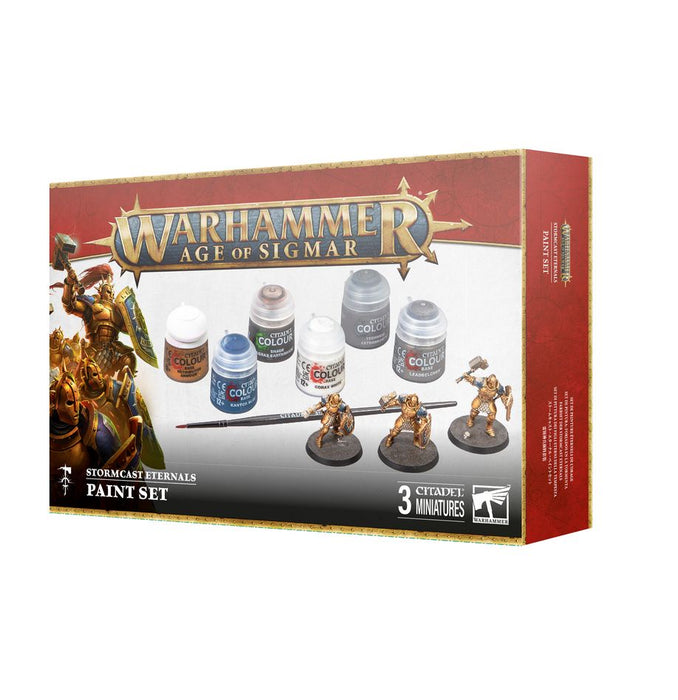 Warhammer Age of Sigmar 60-10, Stormcast Eternals + Paint Set