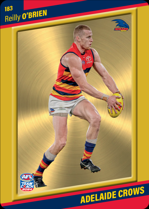 Reilly O'Brien, 183, Gold Parallel, 2024 Teamcoach AFL