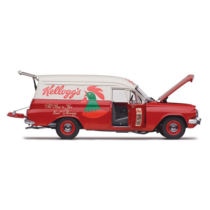 Classic Carlectables Holden EH Panel Van – Tastes of Australia – Kellogs, 1:18 Diecast Model Car