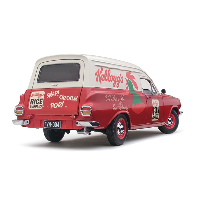 Classic Carlectables Holden EH Panel Van – Tastes of Australia – Kellogs, 1:18 Diecast Model Car