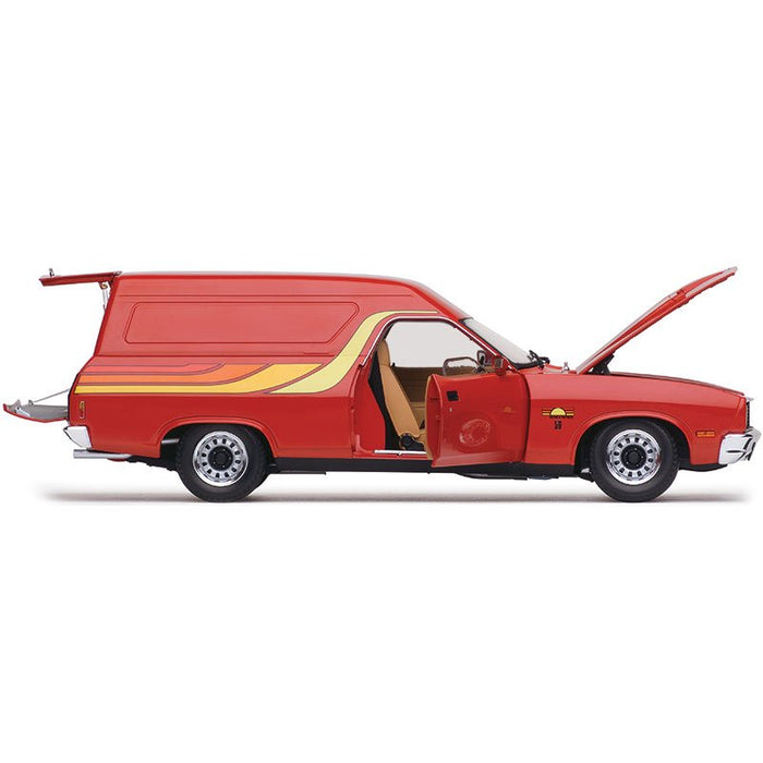Classic Carlectables Ford XC Sundowner Red Flame, 1:18 Scale Diecast Model Car