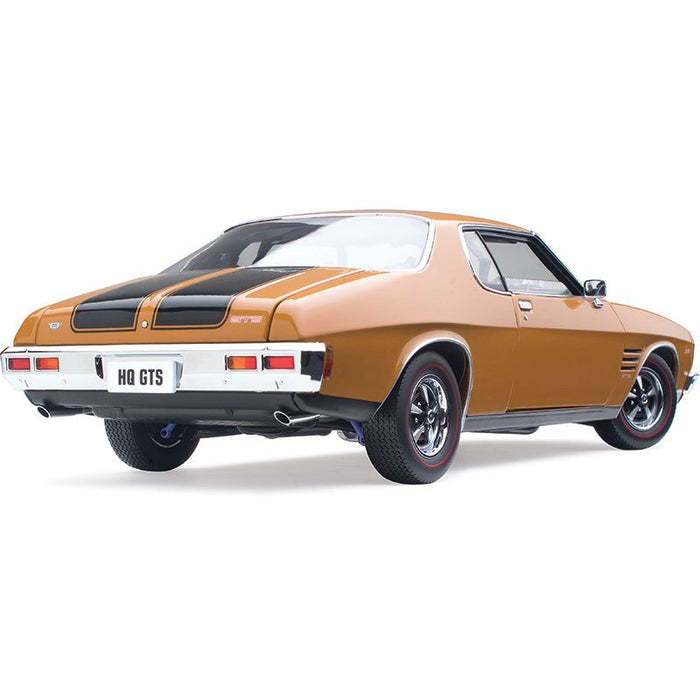 Classic Carlectables Holden HQ GTS Monaro, Russet with Black Stripes, 1:18 Scale Diecast Model Car