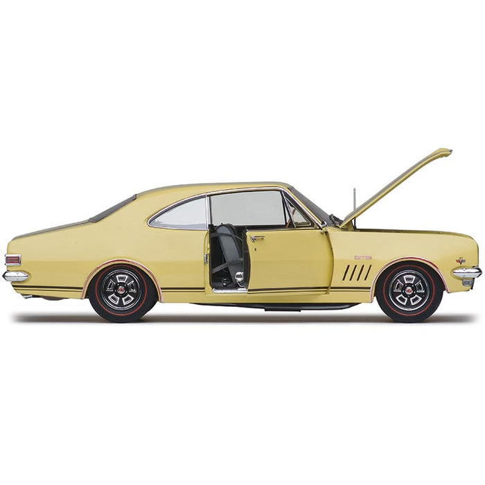 Classic Carlectables Holden HK Monaro GTS 327 Warwick Yellow, 1:18 Scale Diecast Model Car