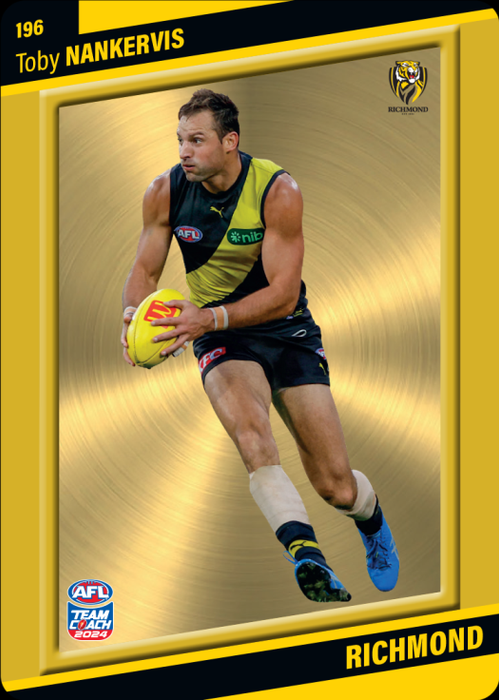 Toby Nankervis, 196, Gold Parallel, 2024 Teamcoach AFL