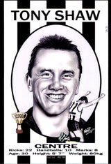 Collingwood Magpies 1990 Premiers Card Set by Noel