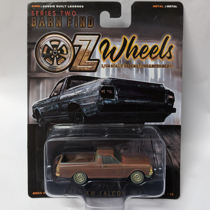 Ford XW Falcon Ute, #1/12, Barn Find, Oz Wheels Series 2, 1:64 Scale Diecast Car