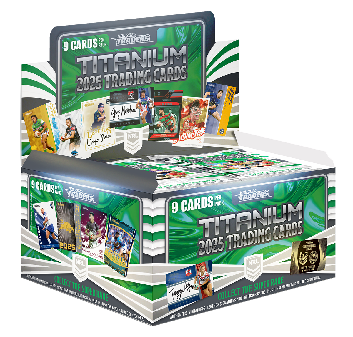 2025 TLA Traders Titanium NRL Rugby League Box