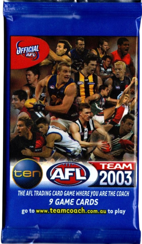 2003 Teamcoach AFL Pack