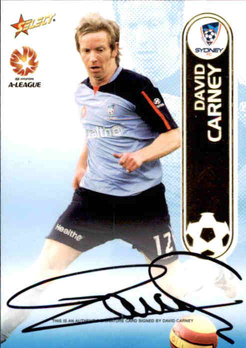 2006 Select A-League Soccer Signature Set of 8 Cards