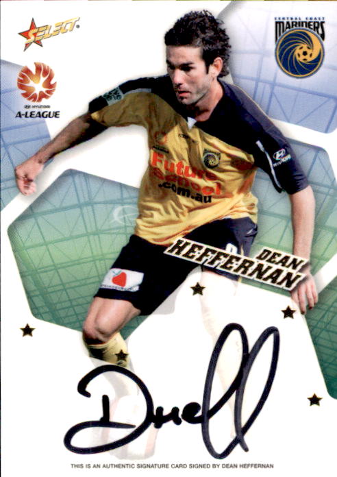 2007 Select A-League Soccer Signature Set of 8 Cards