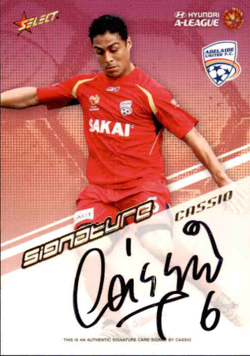 2008 Select A-League Soccer Signature Set of 8 Cards