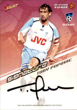 2008 Select A-League Soccer Signature Set of 8 Cards