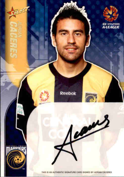 2009 Select A-League Soccer Signature Set of 10 Cards