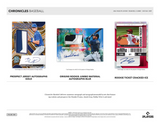 2022 Panini Chronicles Baseball 5-Pack Blaster Box