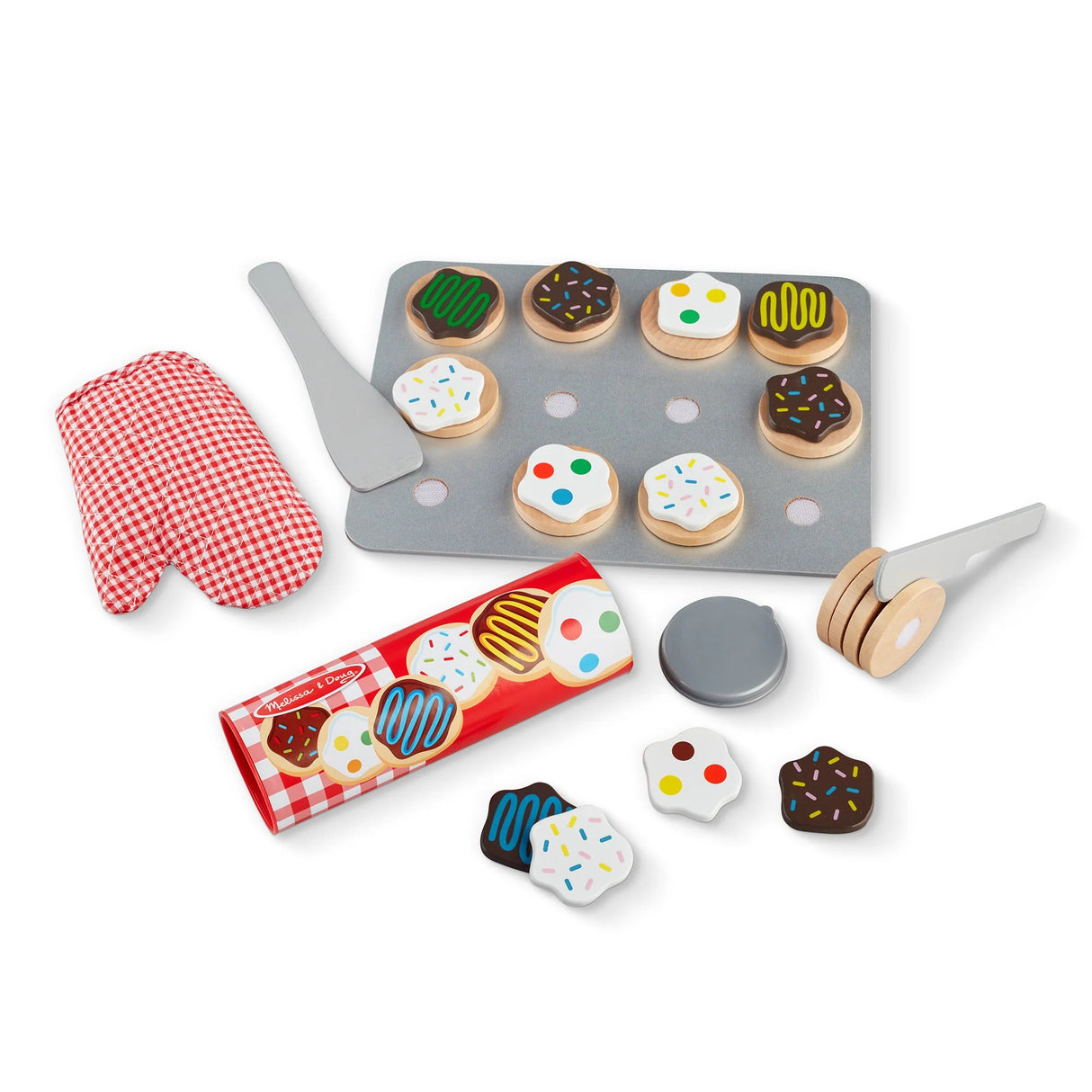 Melissa & Doug - Slice & Bake Cookie Set - Wooden Play Food
