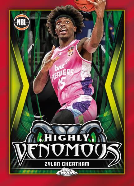 2023-24 Topps Chrome NBL Basketball Cards Pack