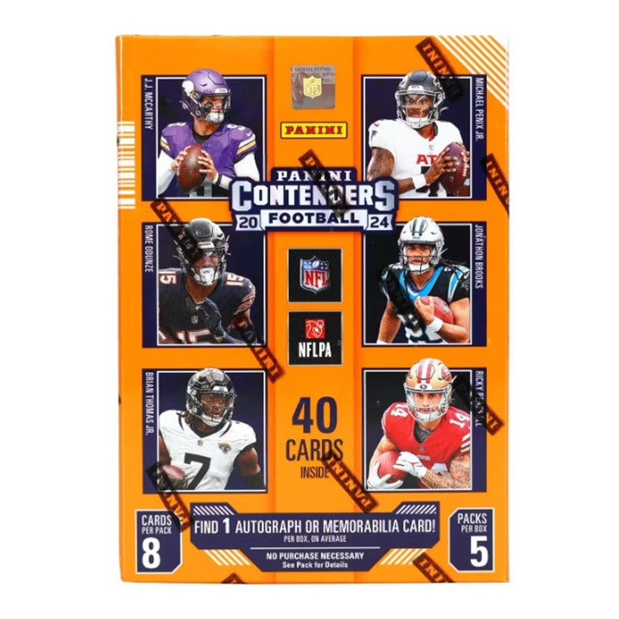 2024 Panini Contenders Football 5-Pack NFL Blaster Box