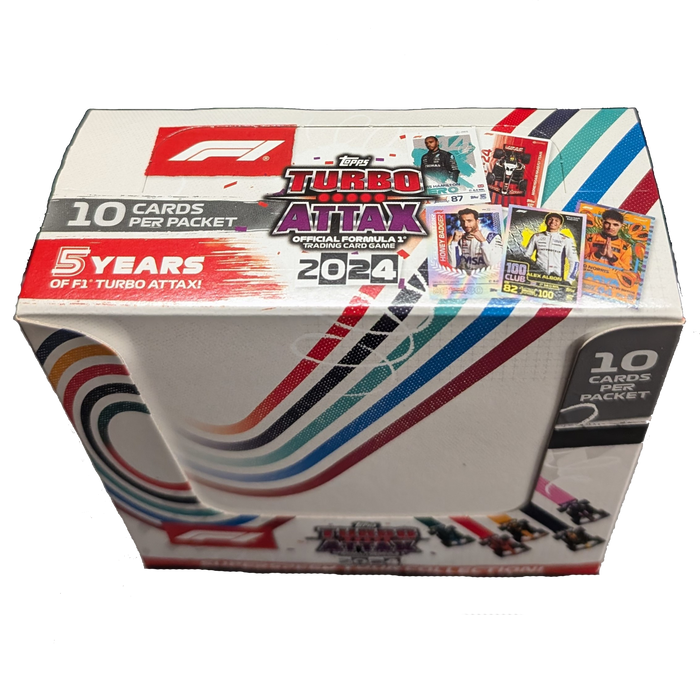 2024 Topps TURBO ATTAX Formula 1 Trading Cards Box