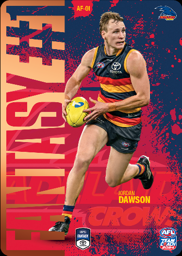 Jordan Dawson, AF-01, Fantasy #1, 2024 Teamcoach AFL