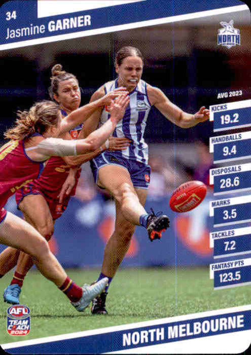 2024 Teamcoach AFLW Common Cards - Cards 1 to 54 - Pick Your Card