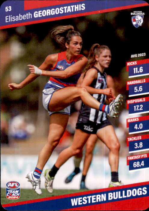 2024 Teamcoach AFLW Common Cards - Cards 1 to 54 - Pick Your Card